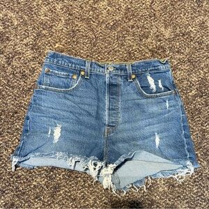 Levi’s ribcage shorts